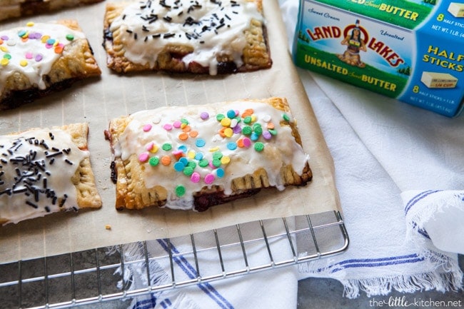 Strawberry Chocolate Hand Pies from thelittlekitchen.net