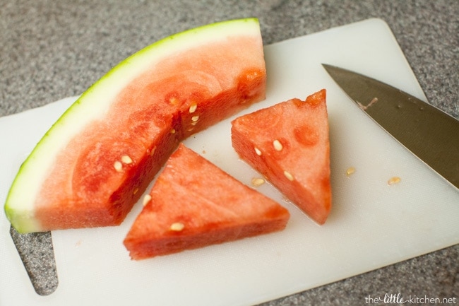 Watermelon Margaritas from thelittlekitchen.net