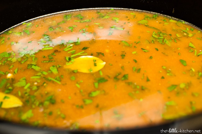 Slow Cooker Lasagna Soup from thelittlekitchen.net