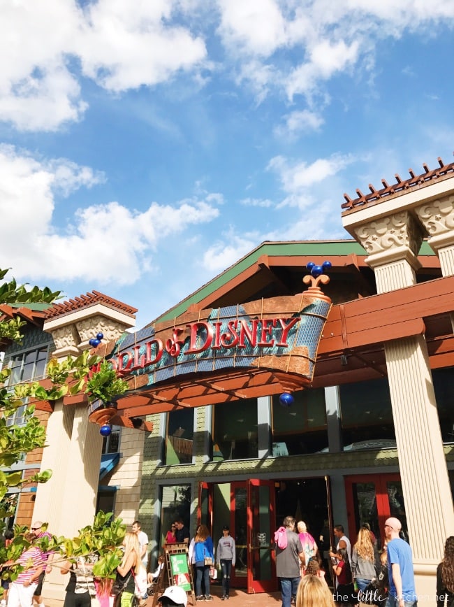 World of Disney store at Disney Springs thelittlekitchen.net