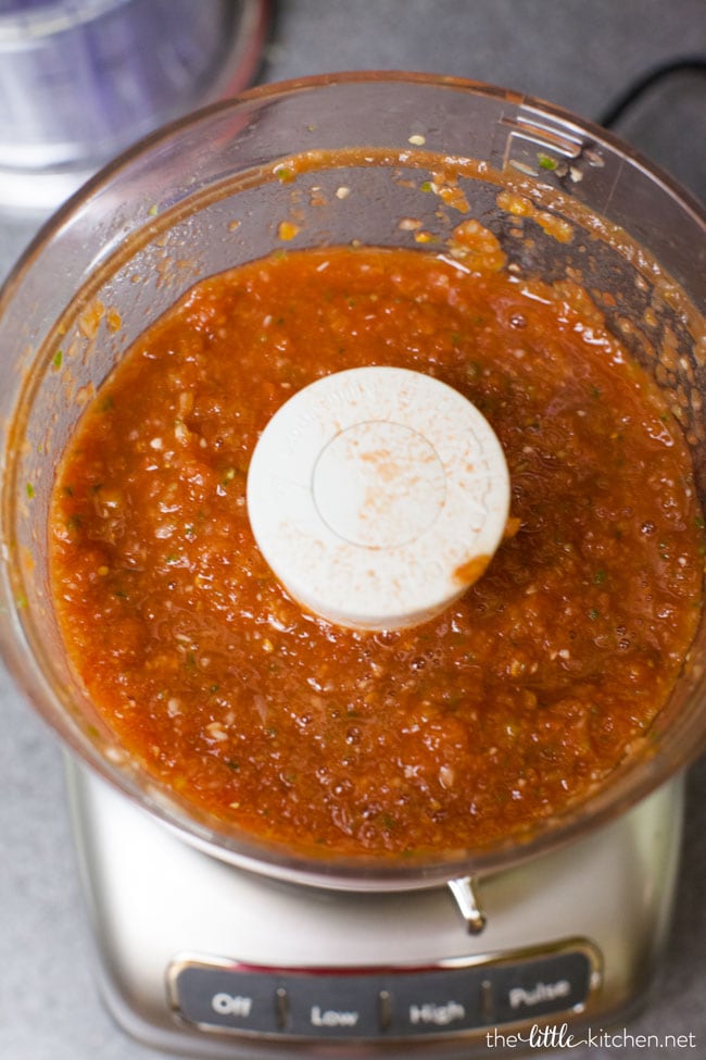 How to make salsa from thelittlekitchen.net