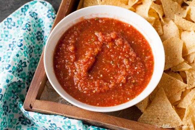 How to make salsa from thelittlekitchen.net