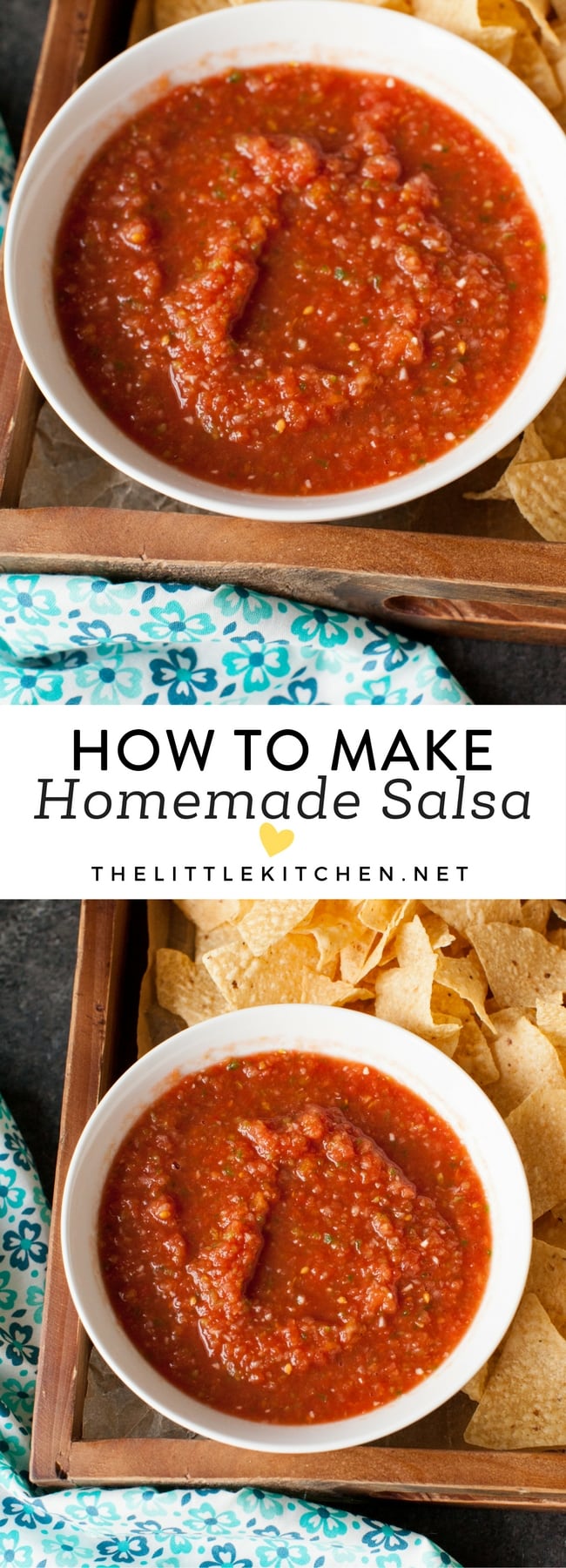 How to make salsa from thelittlekitchen.net