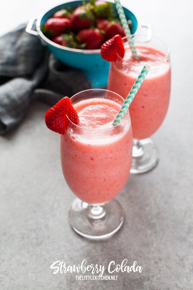 Strawberry Colada - The Little Kitchen