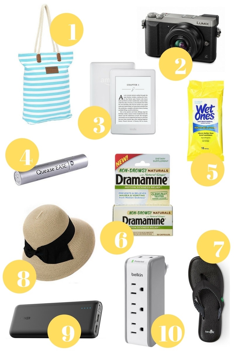 Cruise Packing List from thelittlekitchen.net