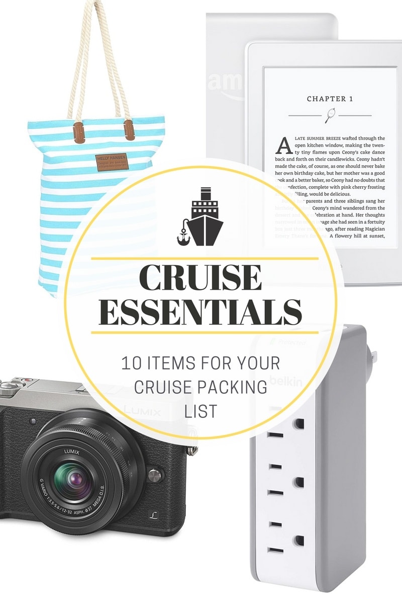 Cruise Packing List from thelittlekitchen.net