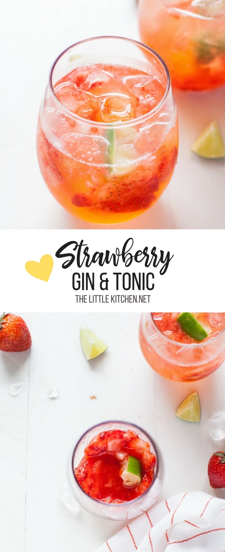 strawberry gin and tonic thelittlekitchen.net