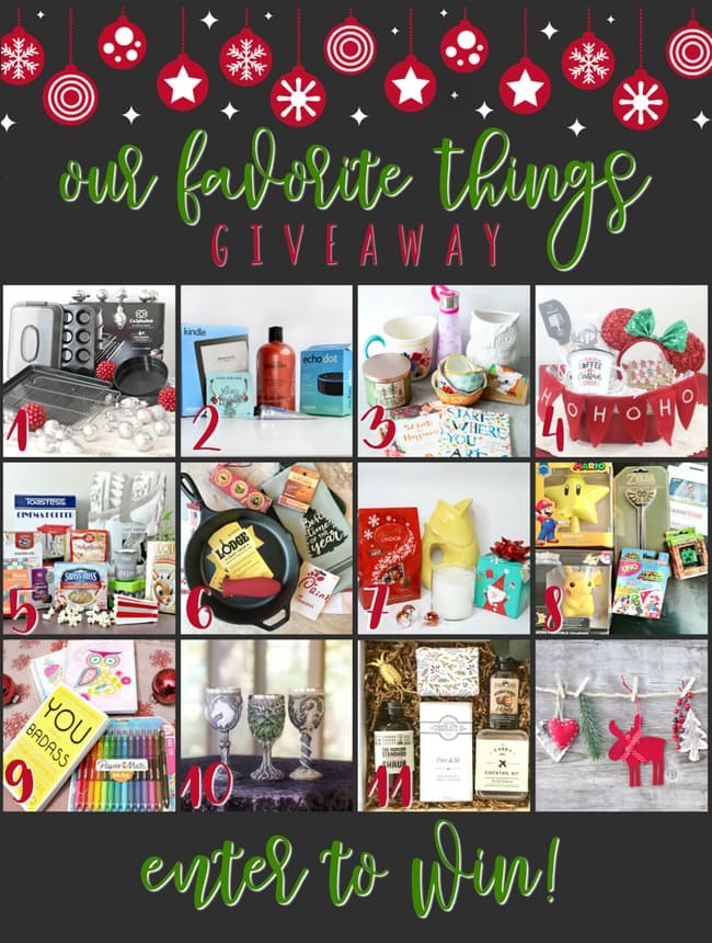 Favorite Things Holiday Giveaway