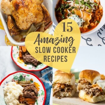 15 Awesome Slow Cooker Recipes thelittlekitchen.net