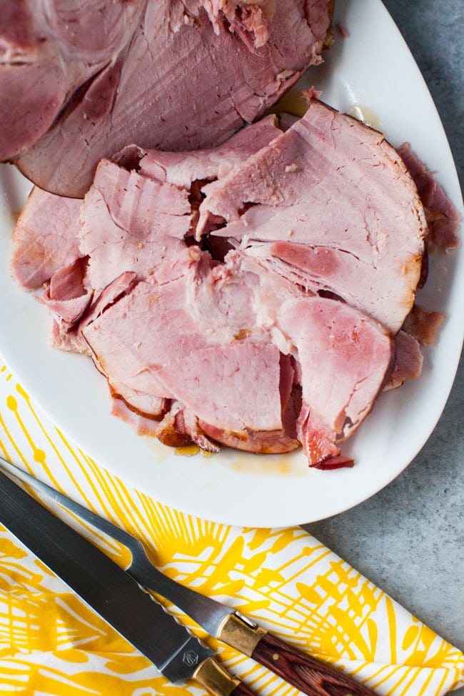 Orange Glazed Ham from thelittlekitchen.net