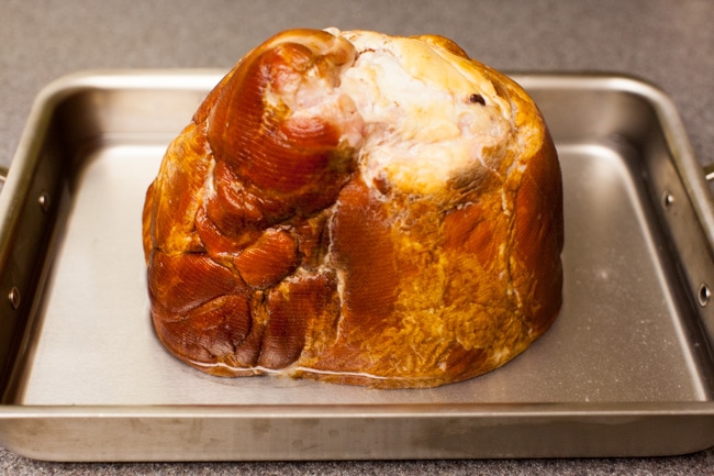 Orange Glazed Ham from thelittlekitchen.net