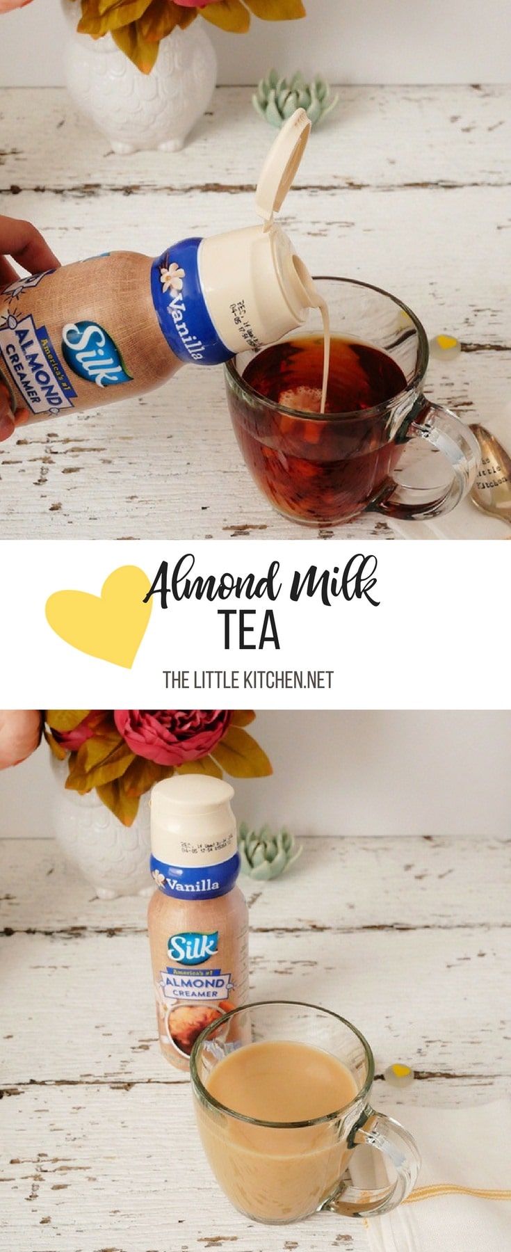 Almond Milk Tea thelittlekitchen.net