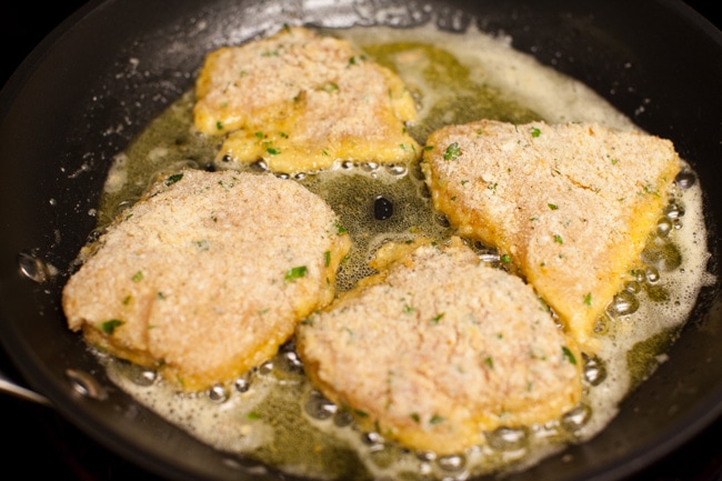 Chicken Parmesan with Zucchini Noodles from thelittlekitchen.net