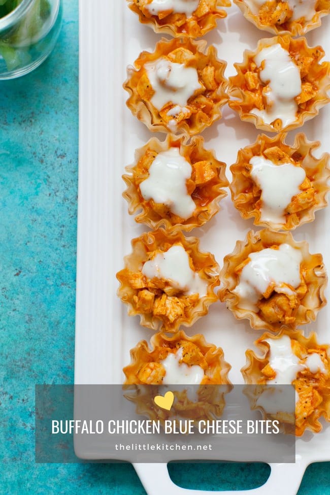 Buffalo Chicken Bites from thelittlekitchen.net