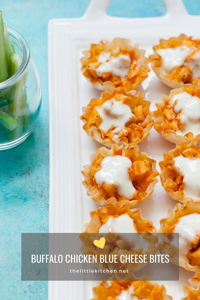 Buffalo Chicken Bites from thelittlekitchen.net