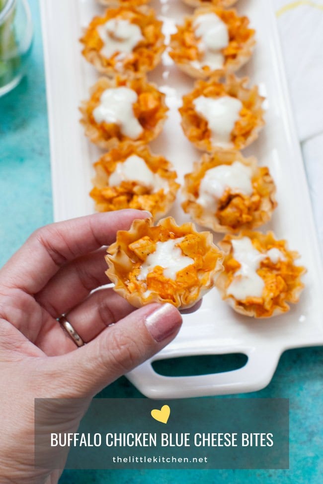 Buffalo Chicken Bites from thelittlekitchen.net