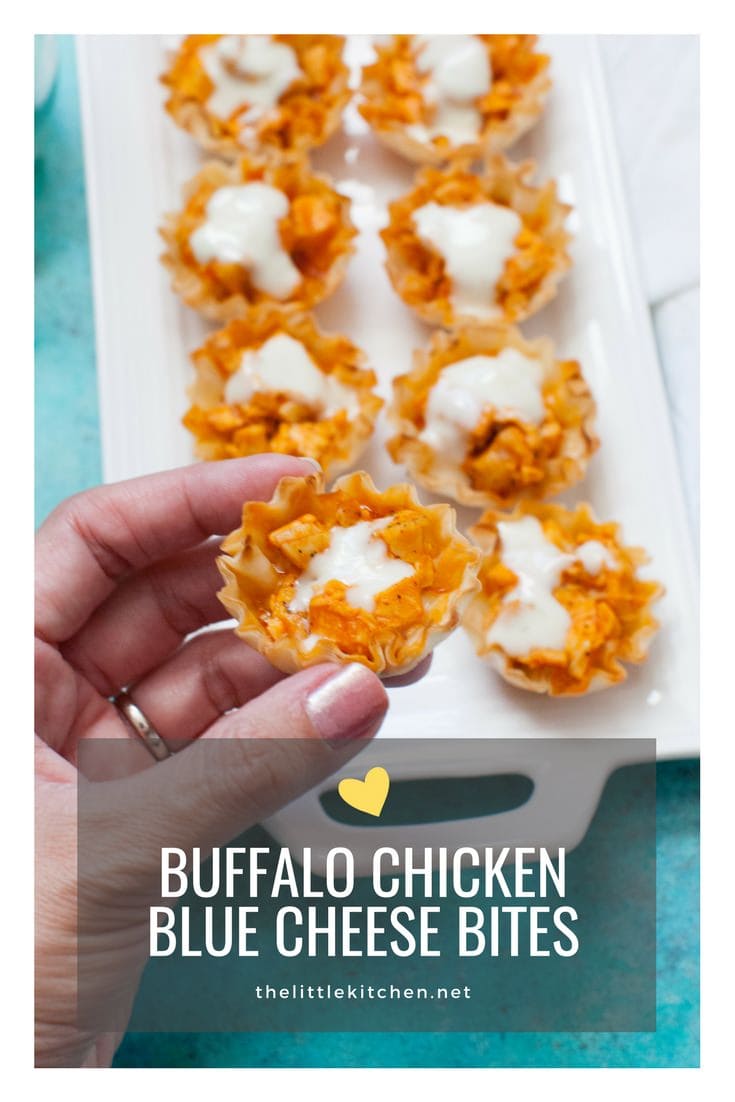 Buffalo Chicken Bites from thelittlekitchen.net