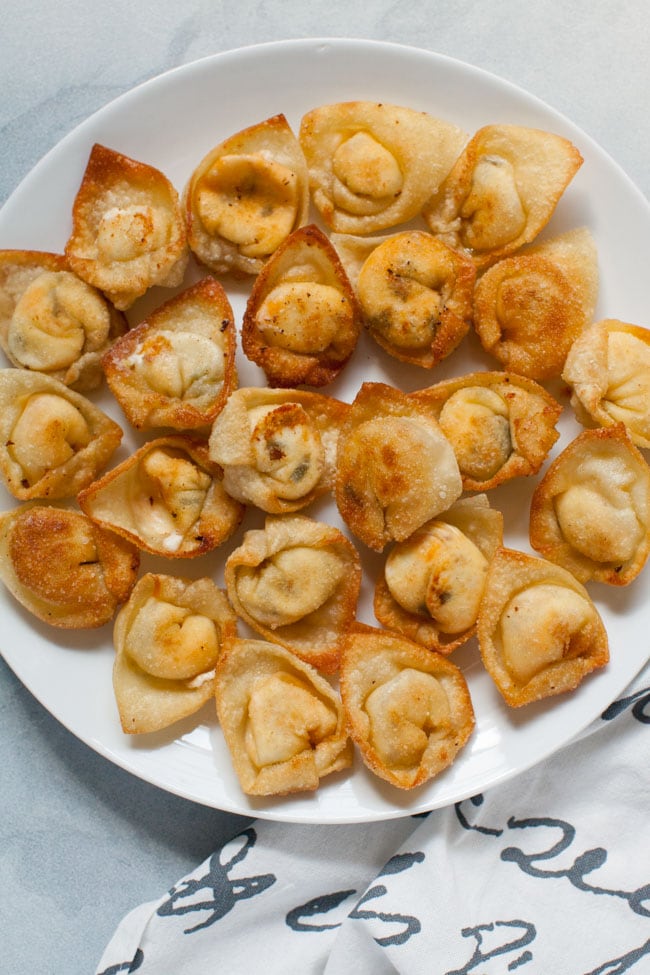 Jalapeno Popper Fried Wontons