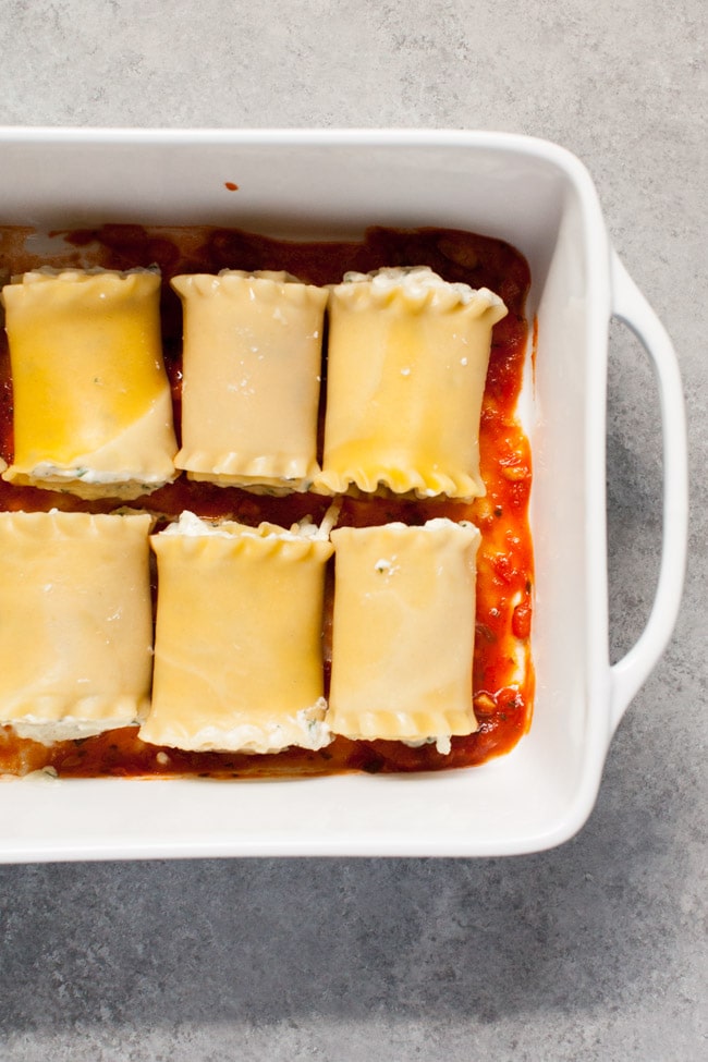 Lasagna Roll Ups from thelittlekitchen.net