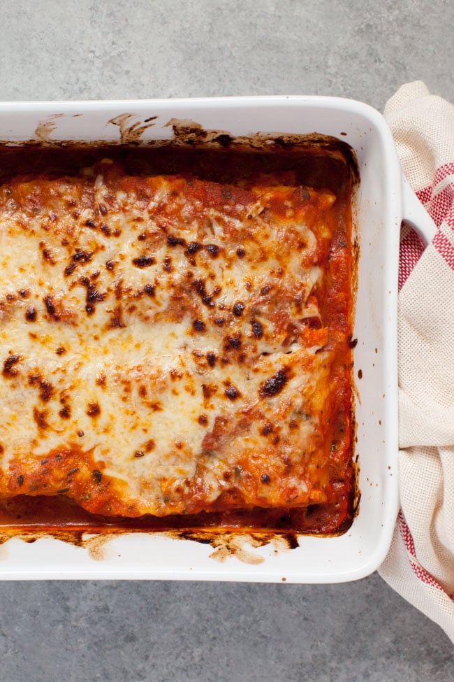 Lasagna Roll Ups from thelittlekitchen.net