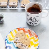 Black Tea Lavender Shortbread Cookies Recipe from thelittlekitchen.net