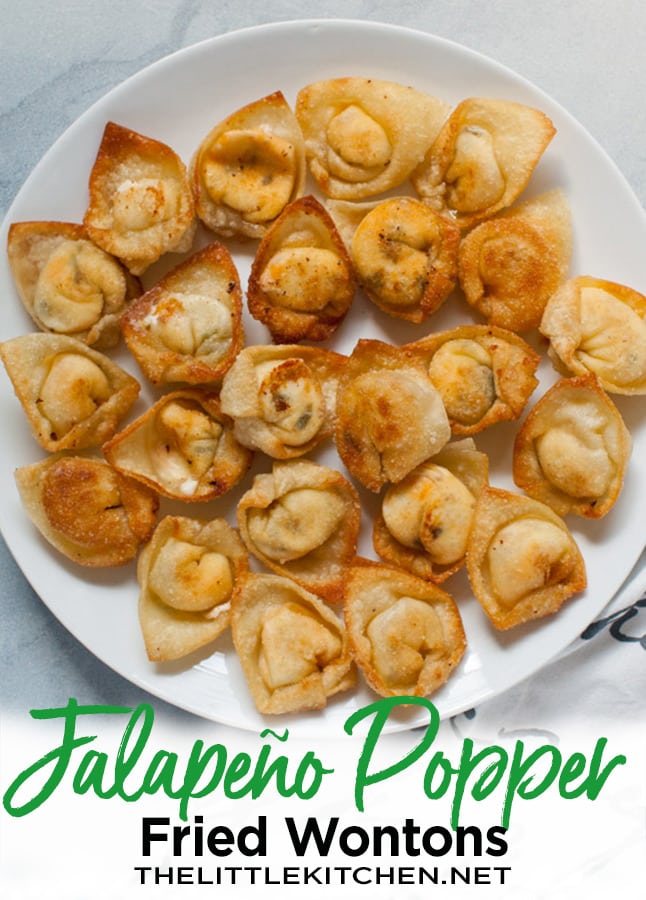 Jalapeno Popper Fried Wontons