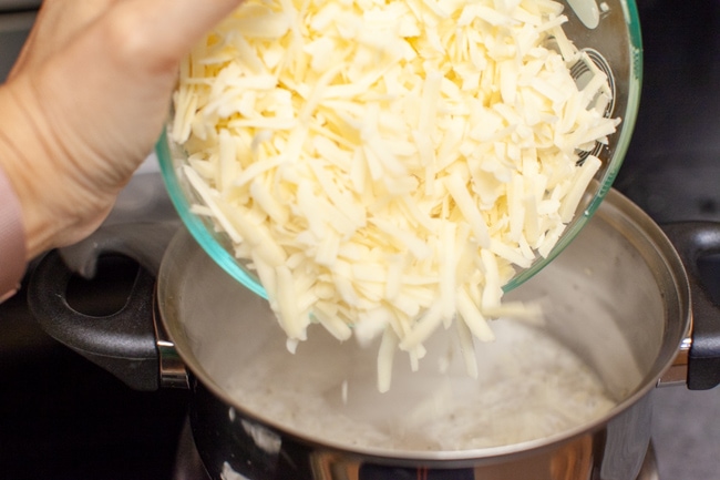 Beer Cheese Fondue from thelittlekitchen.net