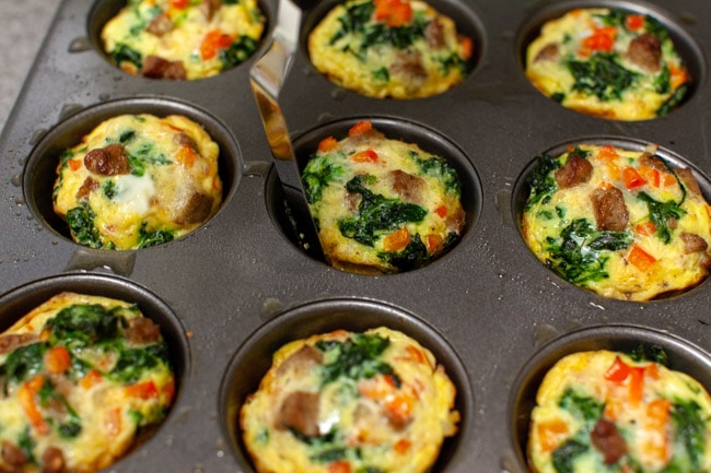 Five Ingredient Breakfast Egg Cups - The Little Kitchen