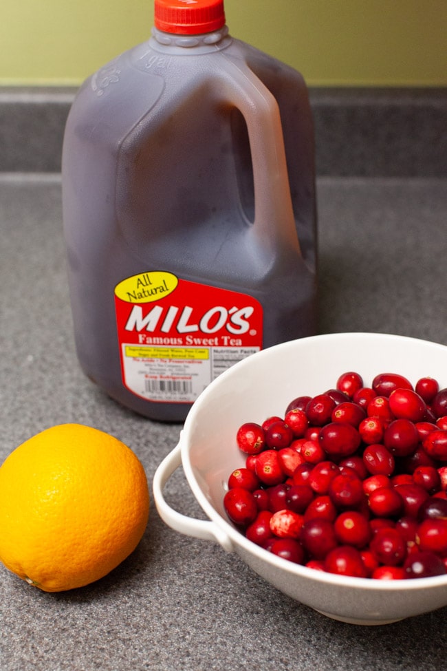 Cranberry Orange Sauce from thelittlekitchen.net