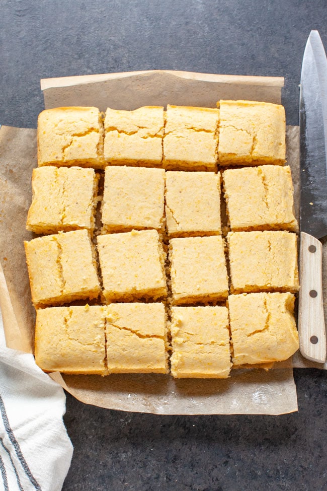 Vegan Cornbread from thelittlekitchen.net