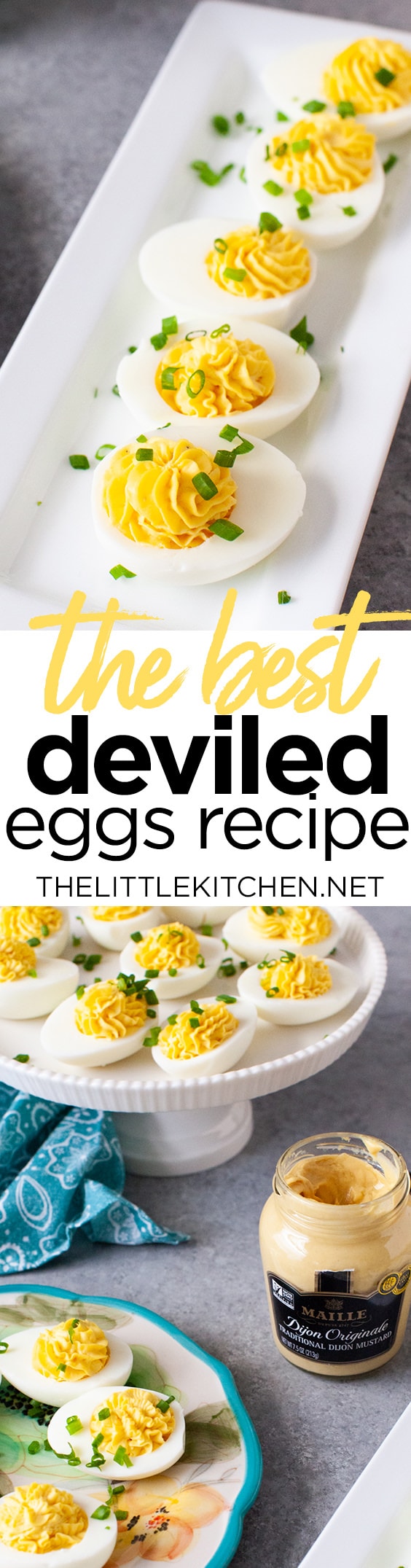 Deviled Eggs Recipe from thelittlekitchen.net
