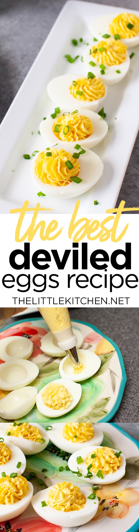 Deviled Eggs Recipe from thelittlekitchen.net