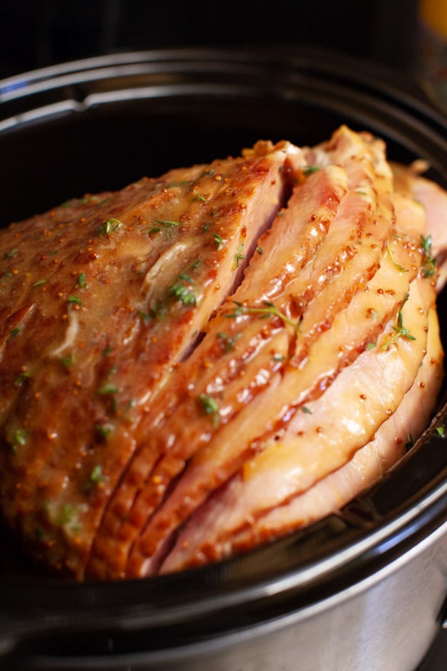 Slow Cooker Ham from thelittlekitchen.net