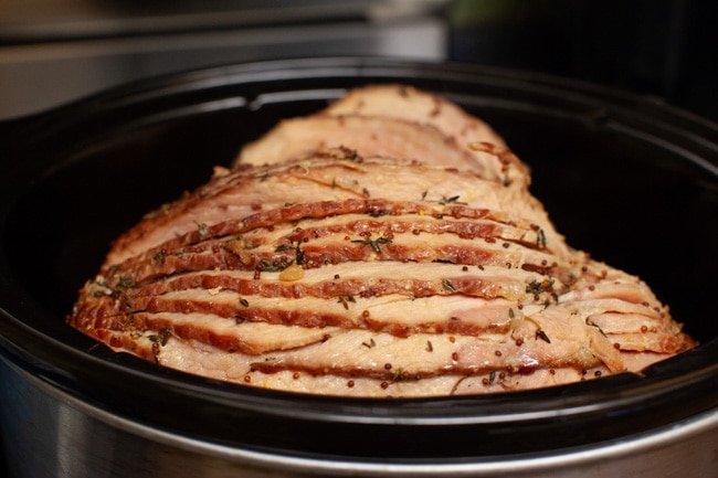 Slow Cooker Ham from thelittlekitchen.net