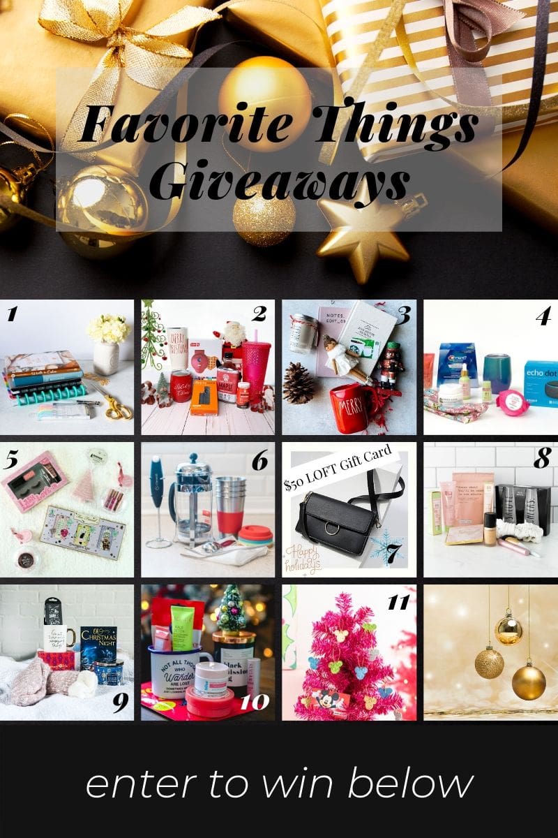 2019 Favorite Things Giveaway from thelittlekitchen.net