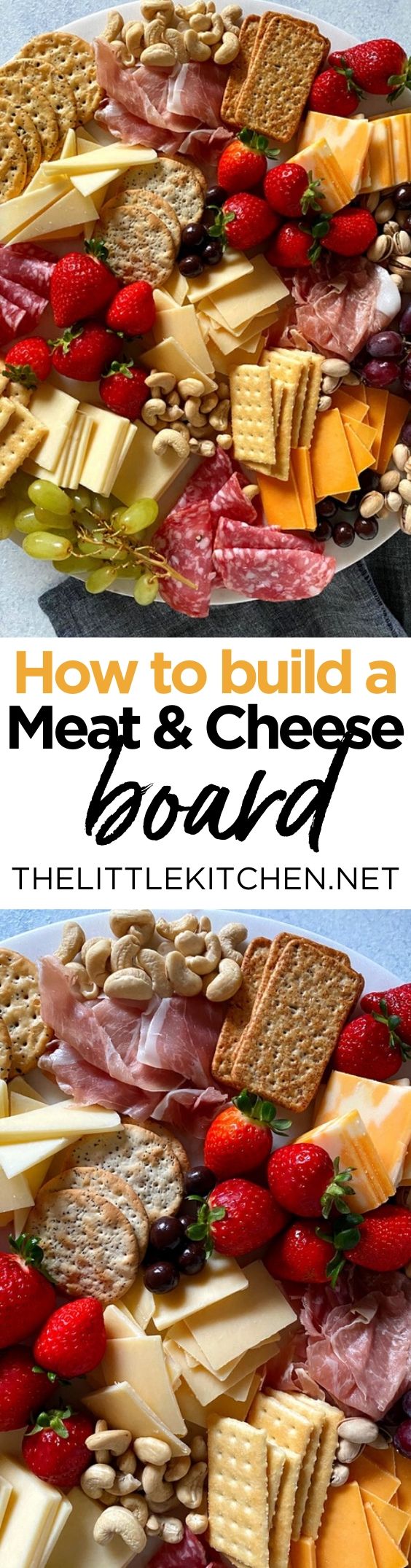 How to Build a Charcuterie Board from thelittlekitchen.net