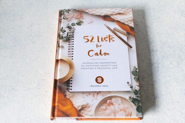 52 lists for Calm book