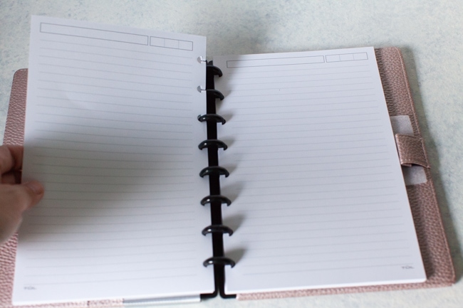 TUL discbound notebook