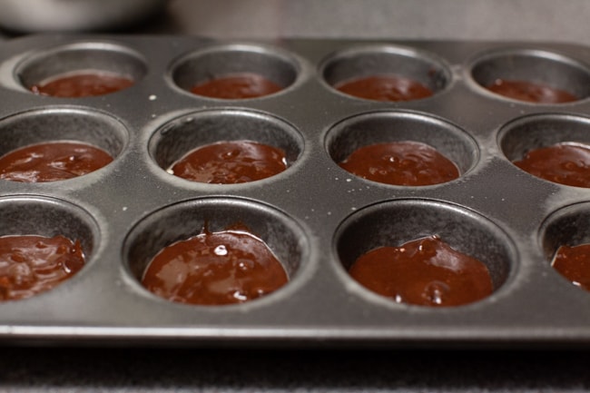 How to Make Brownie Cups from thelittlekitchen.net