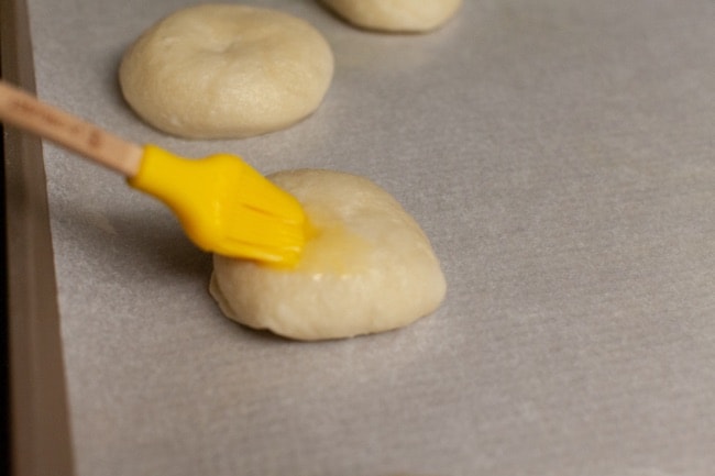 Pretzel Slider Rolls from thelittlekitchen.net