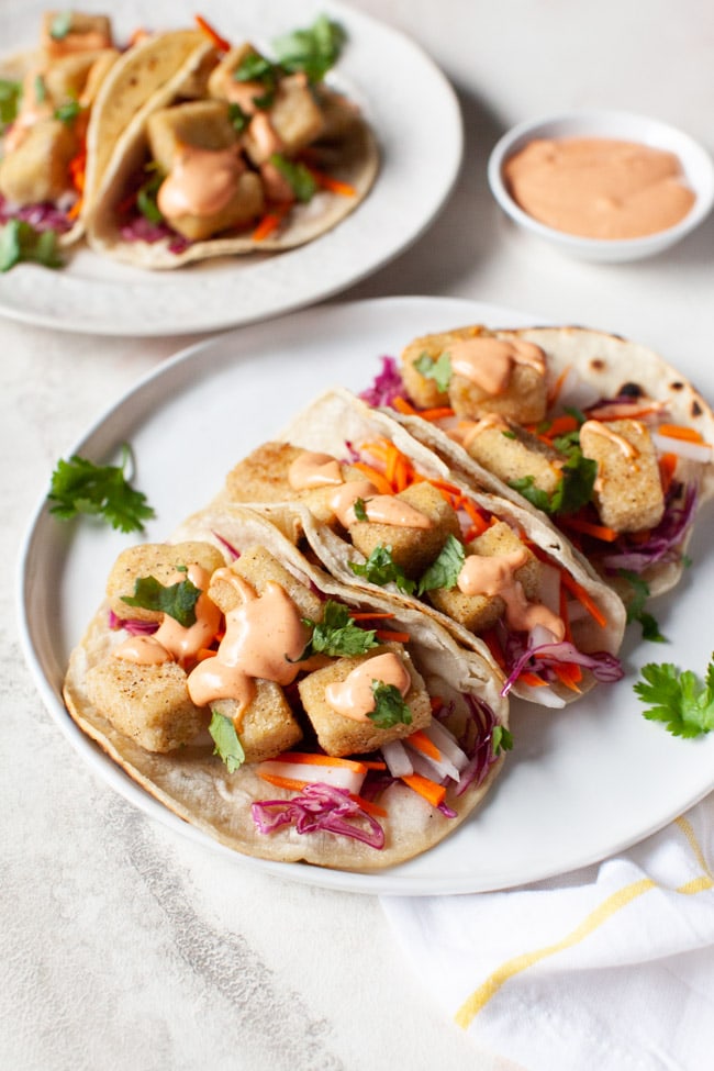 Tofu Tacos Recipe from The Little Kitchen