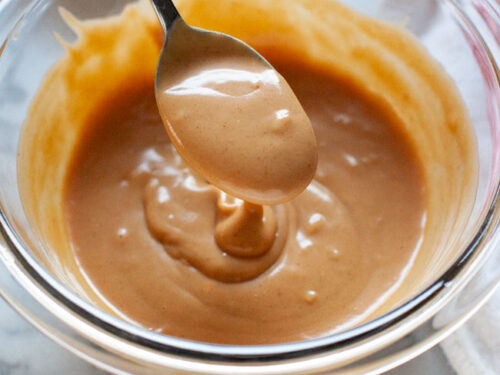 Peanut Butter Sauce for Dipping